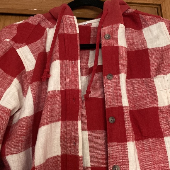Flannel hoodie - Picture 2 of 3